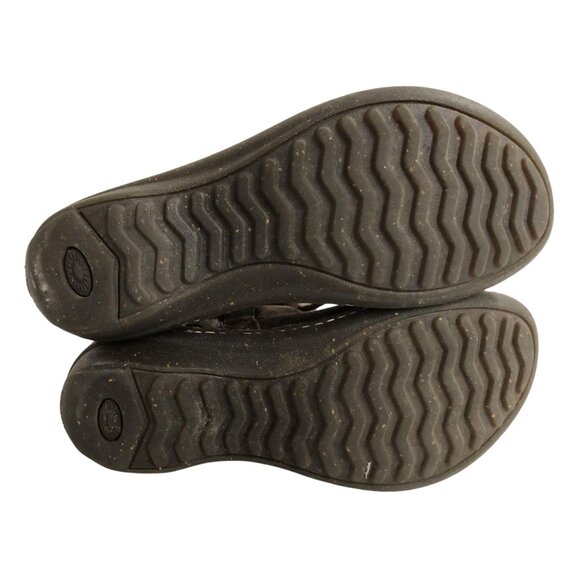 UGG Australia Cove Ankle Boots Size: 7 Brown Lace Up Shearling Suede S/N 5178 - Picture 5 of 6